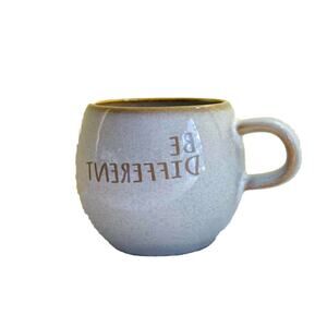 "Be Different" 18oz Barrel Coffee Mug, Coffee Cup, Tea Cup, Stoneware, Mug, Mugs